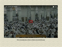 Tablet Screenshot of kaabalive.net